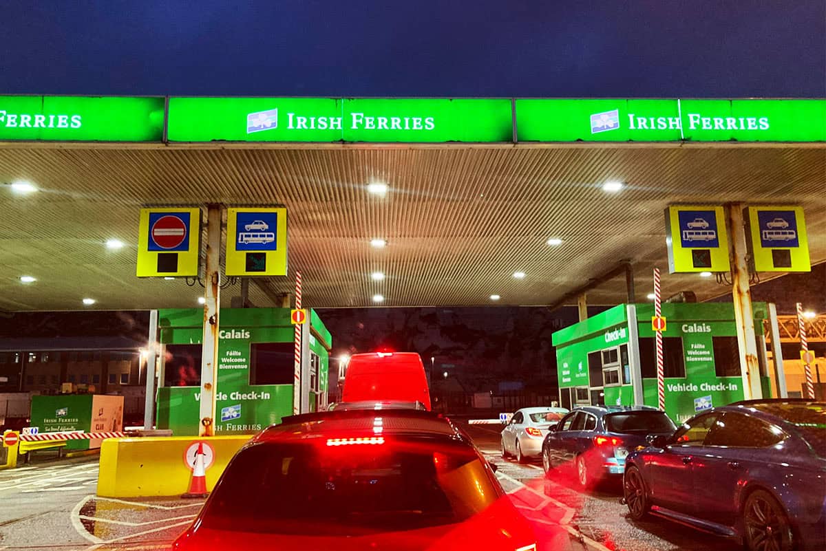 Irish Ferries Calais to Dover Ferry Ticket Prices